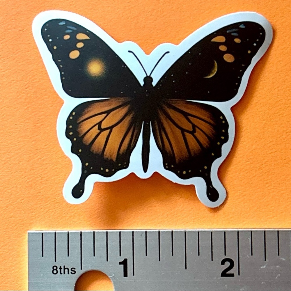 10/$10 Butterfly Aesthetic Vinyl Sticker -Waterproof Water Bottle Laptop Craft